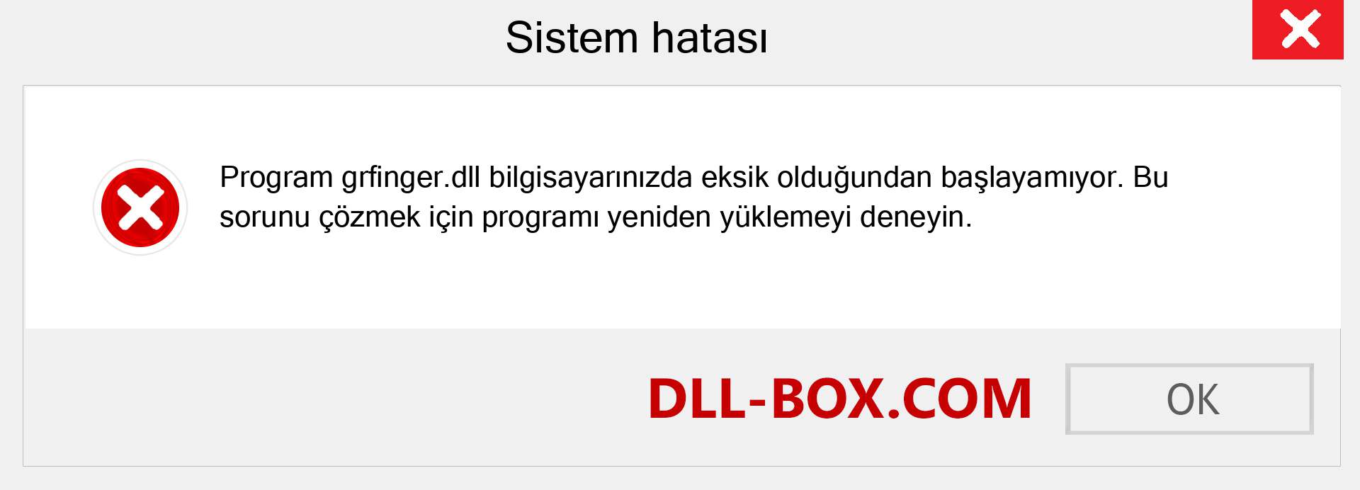 grfinger.dll dosyası eksik mi? Windows 7, 8, 10 için İndirin - Windows'ta grfinger dll Eksik Hatasını Düzeltin, fotoğraflar, resimler